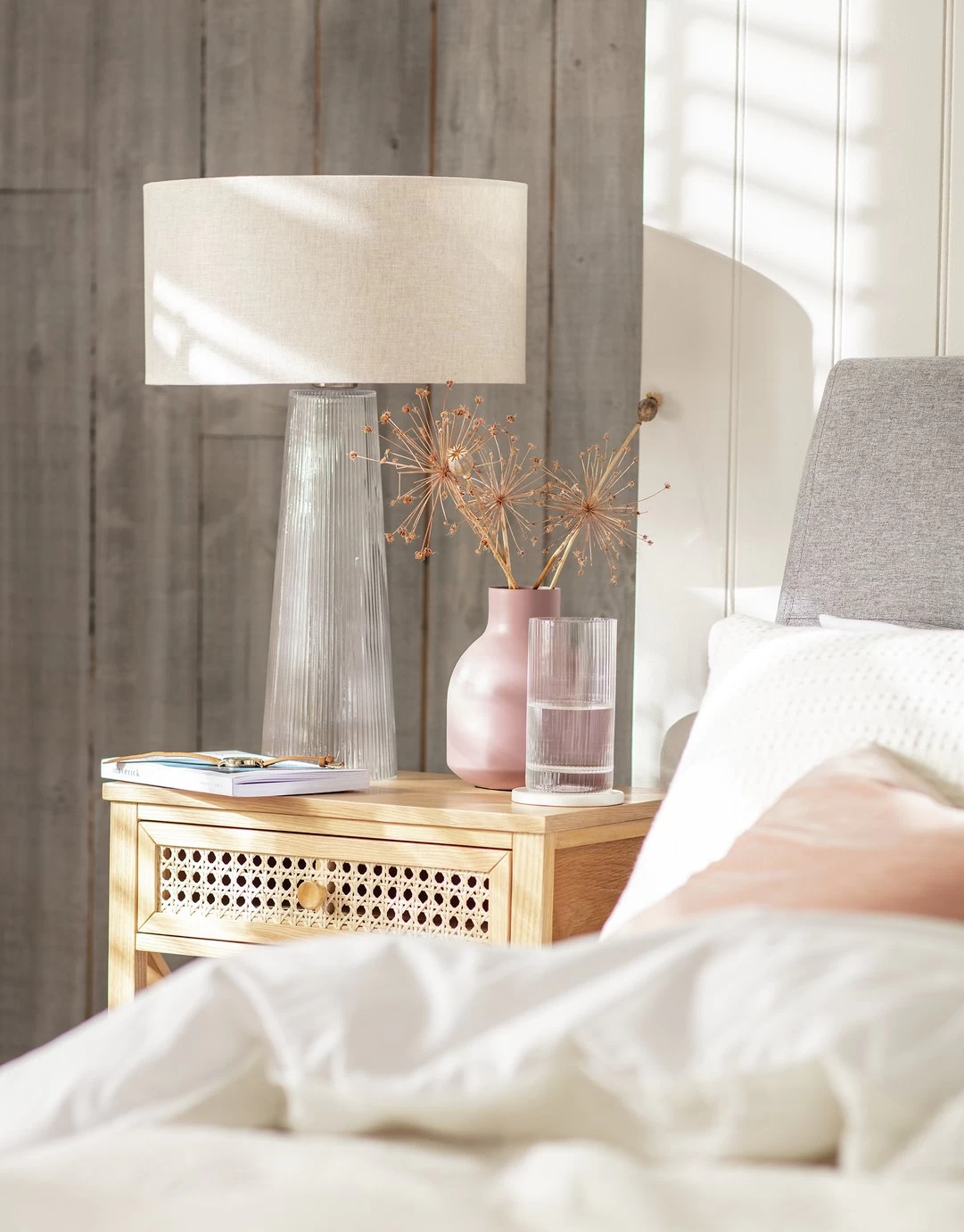 Habitat Le Marais Ribbed Glass Table Lamp Base Only - Clear 8 Habitat Le Marais Ribbed Glass Table Lamp Base Only - Clear - Image 6