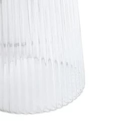 Habitat Le Marais Ribbed Glass Table Lamp Base Only - Clear 11 Habitat Le Marais Ribbed Glass Table Lamp Base Only - Clear -Habitat 9404968 R Z003A