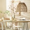 Habitat Emillius Rattan Pendant Shade 2 Habitat Emillius Rattan Pendant Shade -Habitat 9404982 R Z001A