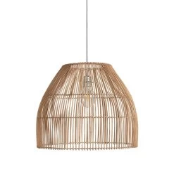Habitat Emillius Rattan Pendant Shade 9 Habitat Emillius Rattan Pendant Shade -Habitat 9404982 R Z001C