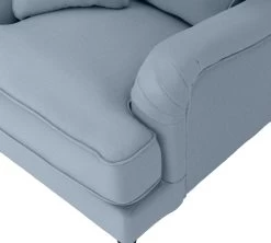 Habitat Matilda Velvet Armchair - Light Blue -Habitat 9405314 R Z006A