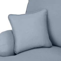 Habitat Matilda Velvet Armchair - Light Blue -Habitat 9405314 R Z007A