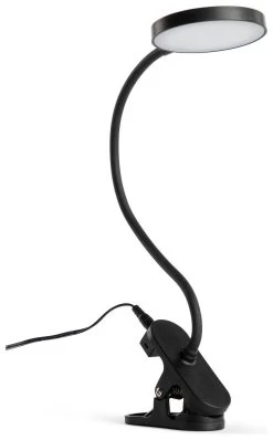 Habitat Mopsa Clip Lamp - Black -Habitat 9405338 R Z001C