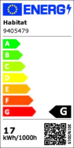 Habitat Spiral LED Tripod Floor Lamp - Chrome -Habitat 9405479 R A002