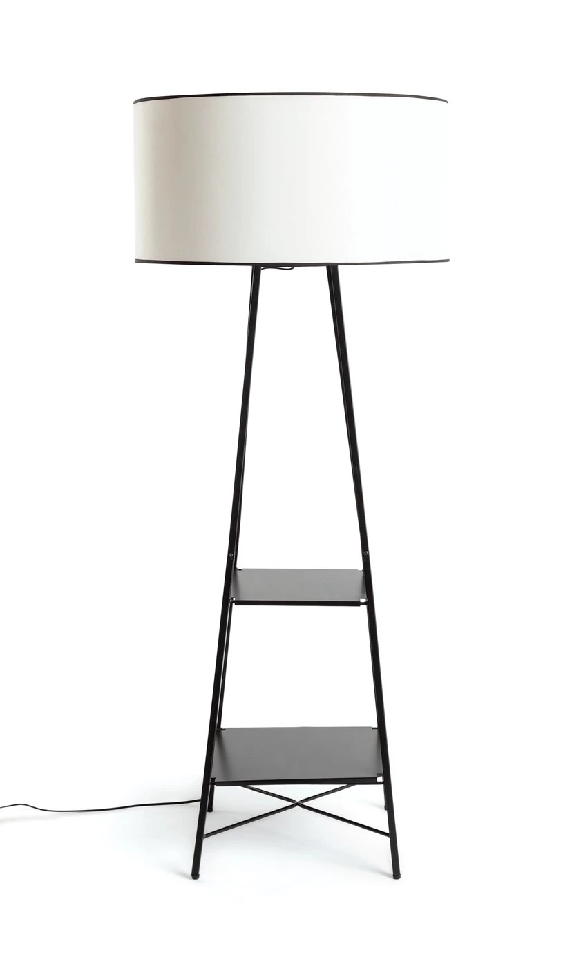 Habitat Thasia Floor Lamp - Black And White 4 Habitat Thasia Floor Lamp - Black And White - Image 2