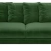 Habitat Swift Velvet 2 Seater Sofa - Moss Green -Habitat 9408380 R Z001A