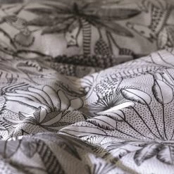 Habitat Cotton Jungle Black & White Bedding Set - Single -Habitat 9408579 R Z006A