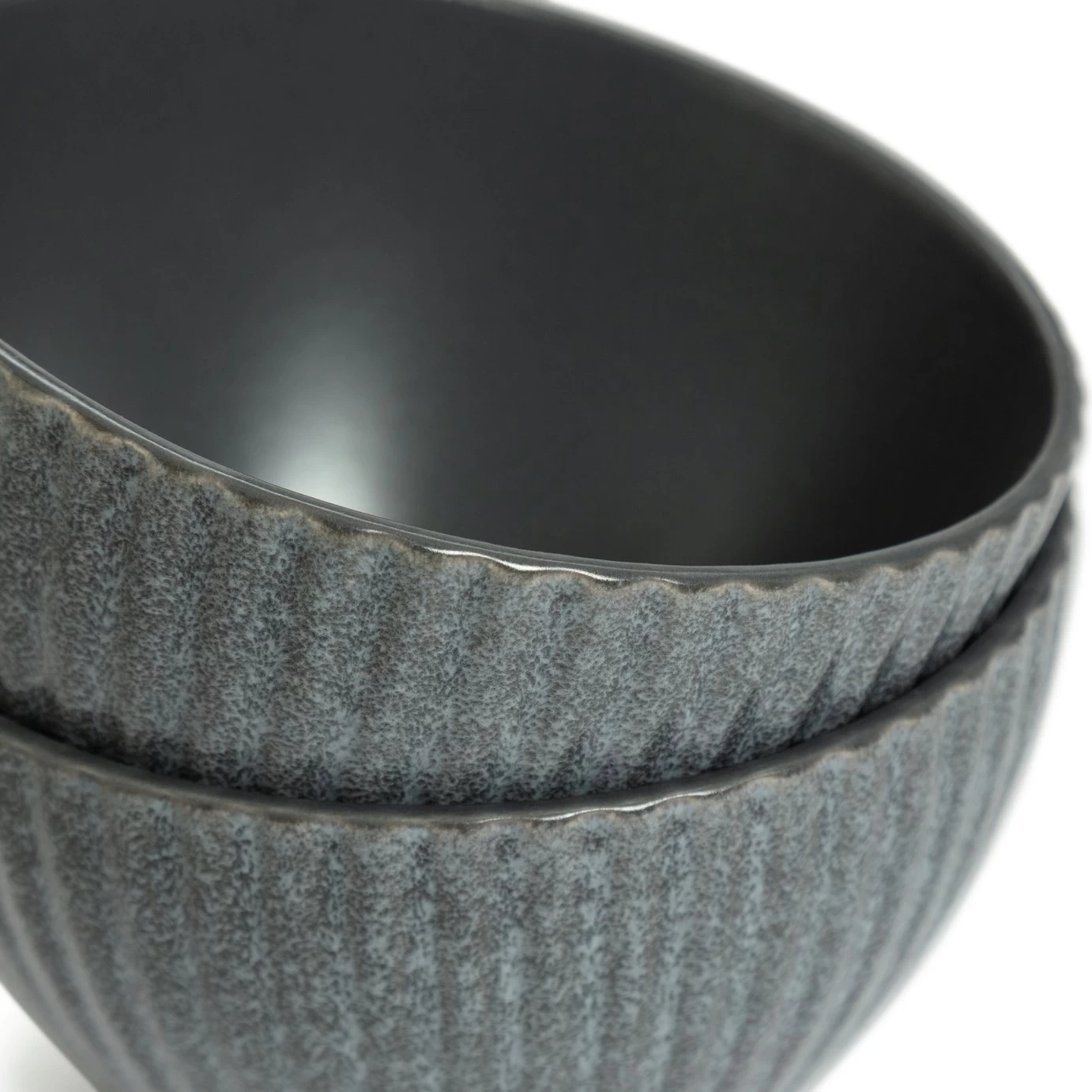 Habitat 12 Piece Stoneware Felicity Dinner Set - Blue 7 Habitat 12 Piece Stoneware Felicity Dinner Set - Blue - Image 5