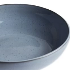 Habitat Evora Stoneware Salad Bowl - Blue -Habitat 9415562 R Z006A
