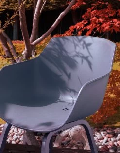 Habitat Aegaen 6 Seater Metal Patio Set - Grey -Habitat 9417515 R Z018C