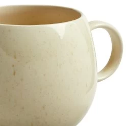 Habitat Evora Set Of 4 Stoneware Mugs - Natural -Habitat 9421192 R Z003A