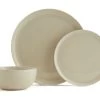Habitat Evora 12 Piece Stoneware Dinner Set - Natural -Habitat 9424261 R Z001A