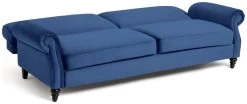Habitat Joel 3 Seater Fabric Clic Clac Sofa Bed – Navy -Habitat 9429479 R Z003A