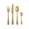 Habitat 16 Piece Gold Stainless Steel Cutlery Set -Habitat 9437014 R Z001A