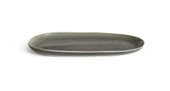 Habitat Evora Stoneware Serving Platter - Green