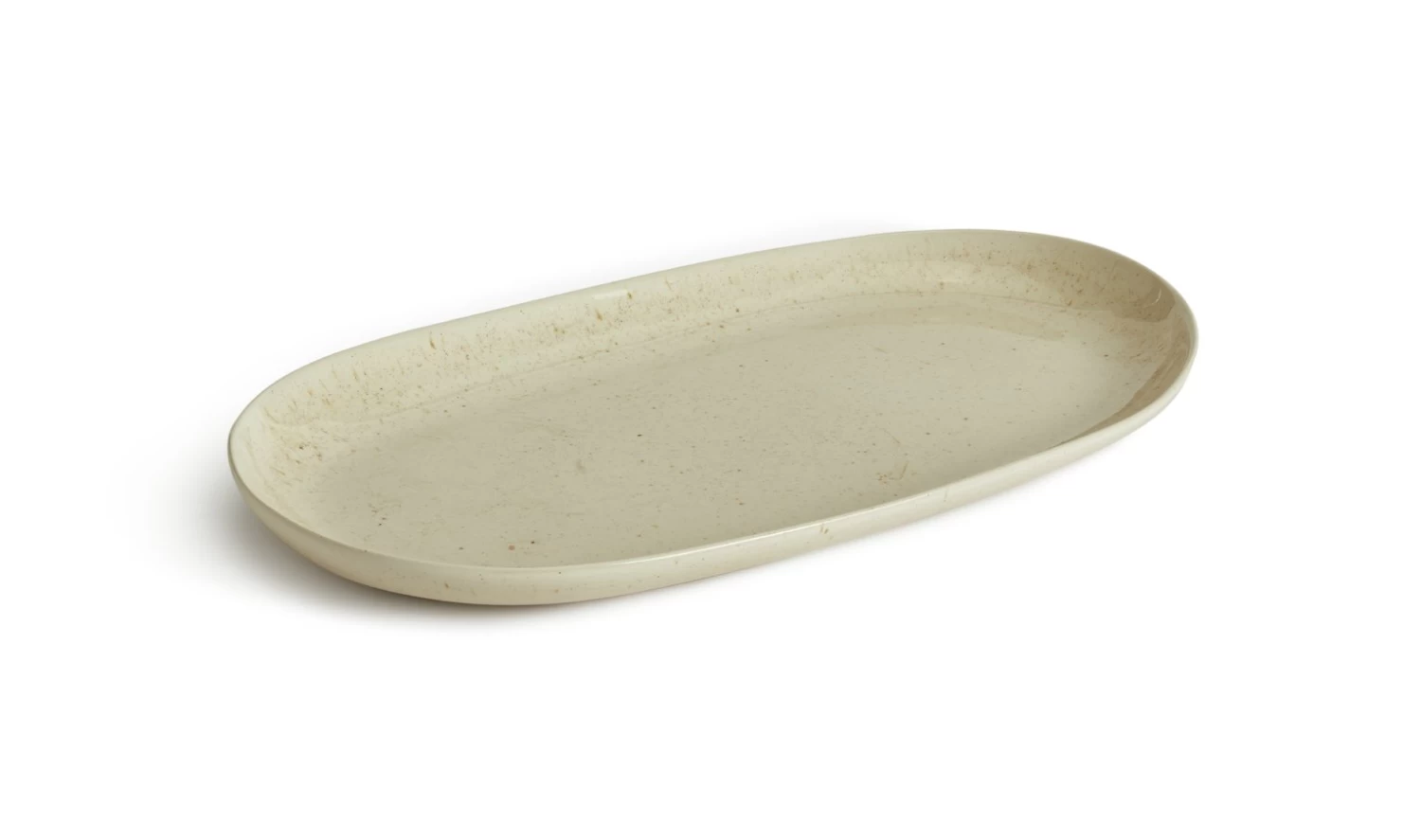 Habitat Evora Stoneware Serving Platter - Natural 6 Habitat Evora Stoneware Serving Platter - Natural - Image 4