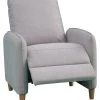 Habitat Tate Manual Pushback Recliner Chair - Grey