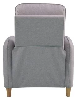 Habitat Tate Manual Pushback Recliner Chair - Grey 14 Habitat Tate Manual Pushback Recliner Chair - Grey -Habitat 9444083 R Z005A