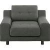 Habitat Hendricks Fabric Armchair - Charcoal 2 Habitat Hendricks Fabric Armchair - Charcoal -Habitat 9446995 R Z001A
