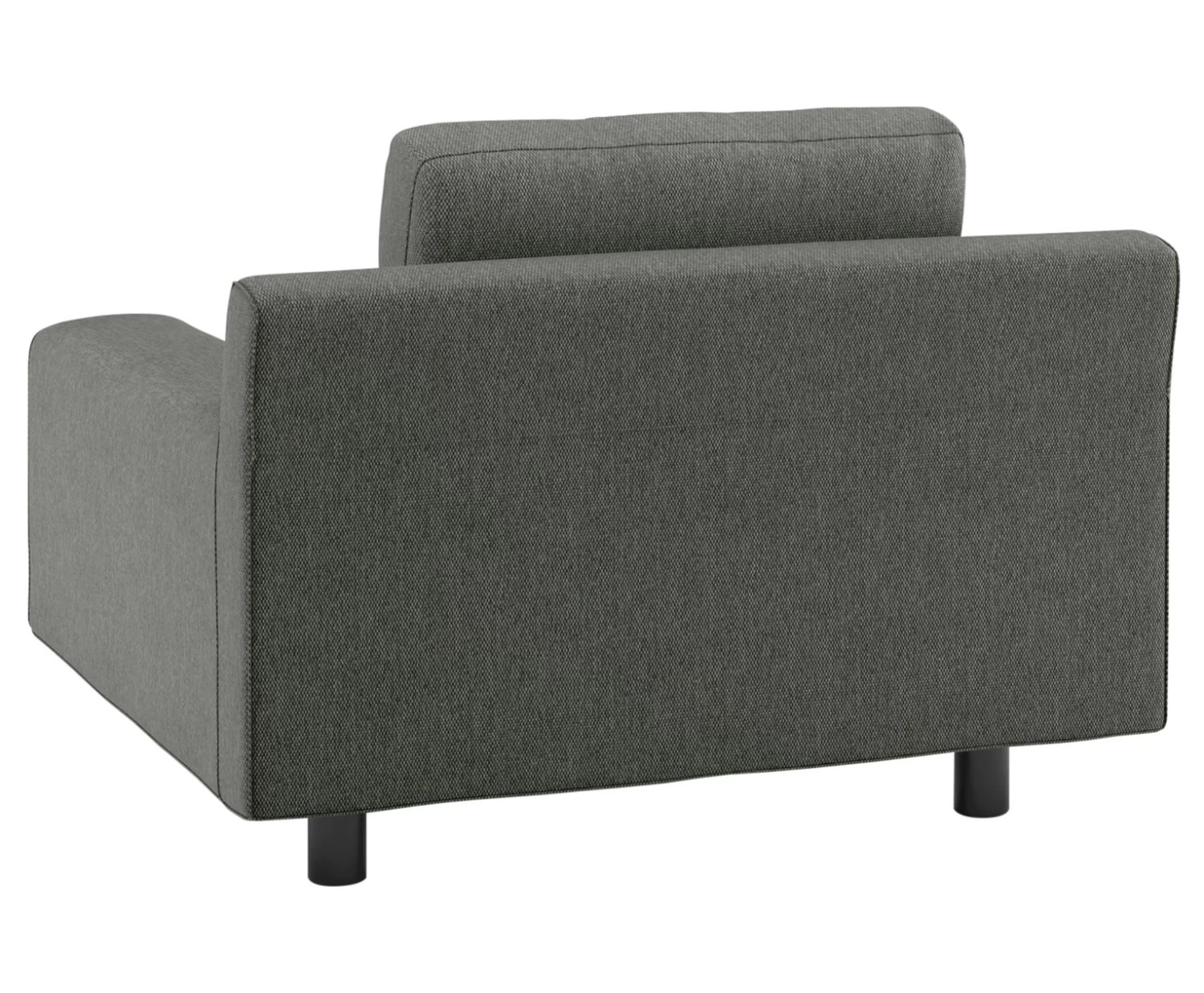 Habitat Hendricks Fabric Armchair - Charcoal 6 Habitat Hendricks Fabric Armchair - Charcoal - Image 4