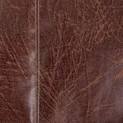 Habitat Kaikoo Faux Leather Footstool - Brown 7 Habitat Kaikoo Faux Leather Footstool - Brown -Habitat 9448319 R Z017A