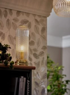 Habitat Perses Cut Glass Pill Touch Table Lamp -Habitat 9448687 R Z002C