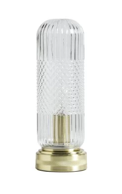 Habitat Perses Cut Glass Pill Touch Table Lamp -Habitat 9448687 R Z007A