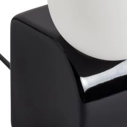 Habitat Vico Opal Table Lamp - Black -Habitat 9451942 R Z003A