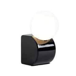 Habitat Vico Opal Table Lamp - Black -Habitat 9451942 R Z006A