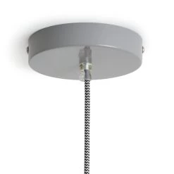 Habitat Aerial Spun Aluminium Pendant Light - Grey -Habitat 9455209 R Z003A