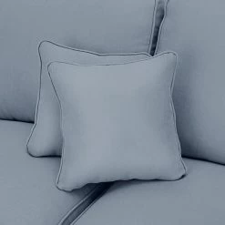 Habitat Matilda Velvet 2 Seater Sofa - Light Blue -Habitat 9462962 R Z007A