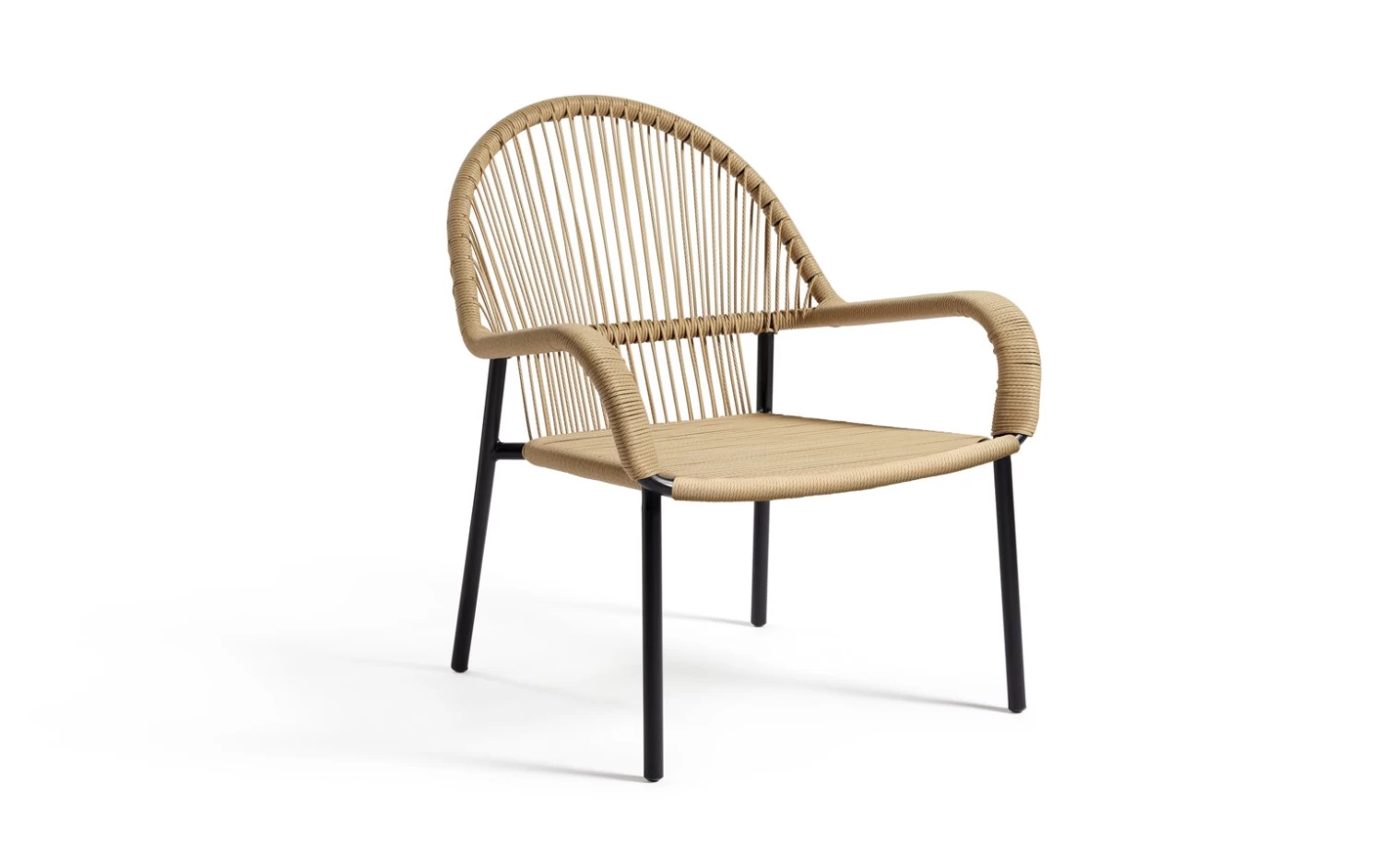 Habitat Java 2 Seater Metal Garden Bistro Set - Natural 9 Habitat Java 2 Seater Metal Garden Bistro Set - Natural - Image 7