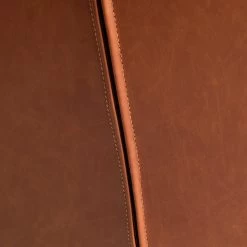 Habitat Nanna Faux Leather Swivel Chair - Tan -Habitat 9466047 R Z006A