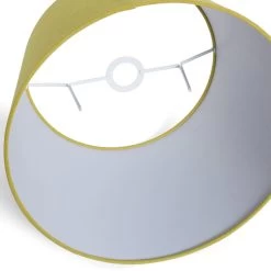 Habitat 40cm Textured Taper Shade - Ochre -Habitat 9466597 R Z003A