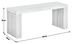 Habitat Samoa Eucalyptus 2 Seater Garden Bench - Natural -Habitat 9470703 R E001