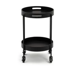 Habitat Eris Drinks Trolley - Black -Habitat 9473092 R Z003A
