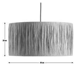Habitat Salto Raffia Ceiling Shade -Habitat 9476130 R E001