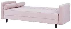 Habitat Preston Clic Clac Velvet Sofa Bed - Pink -Habitat 9478255 R Z003A
