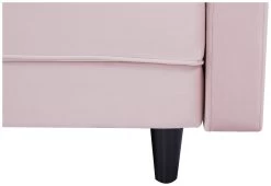 Habitat Preston Clic Clac Velvet Sofa Bed - Pink -Habitat 9478255 R Z011A