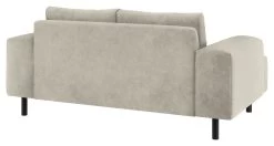 Habitat Julien Velvet 2 Seater Sofa - Natural -Habitat 9484421 R Z003A