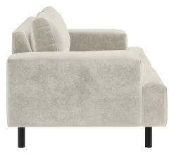 Habitat Julien Velvet 2 Seater Sofa - Natural -Habitat 9484421 R Z004A
