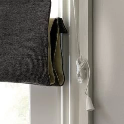 Habitat Blackout Plain Roman Blind - Slate Grey - 3ft -Habitat 9485705 R Z004C