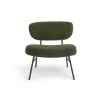 Habitat Cole Boucle Accent Chair - Khaki -Habitat 9488135 R Z001A
