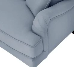 Habitat Matilda Velvet 3 Seater Sofa - Light Blue -Habitat 9488276 R Z006A