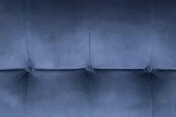 Habitat Emerson Velvet 2 Seater Recliner Sofa - Navy Blue -Habitat 9494318 R Z009A