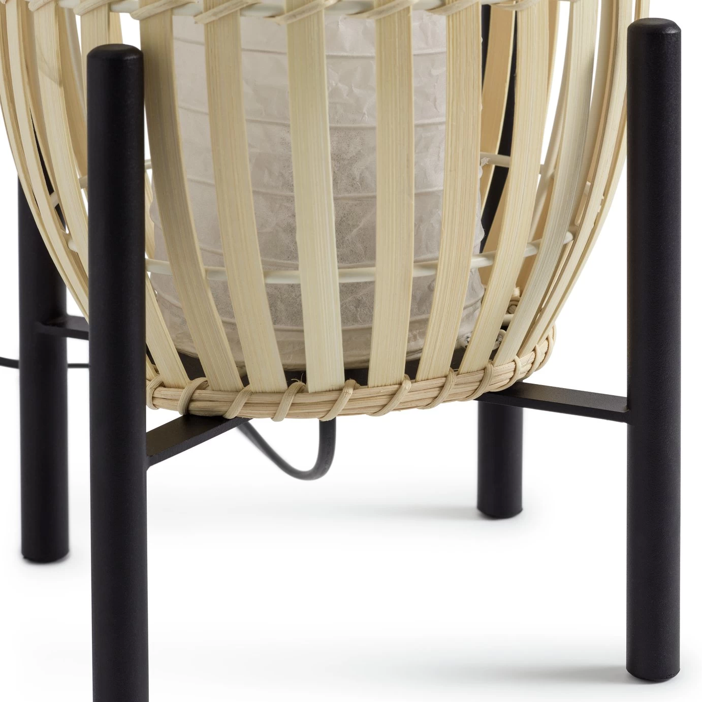 Habitat Aoki Bamboo Table Lamp 5 Habitat Aoki Bamboo Table Lamp - Image 3