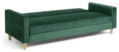 Habitat Brooks Clic Clac Storage Fabric Sofa Bed - Green -Habitat 9504466 R Z003A