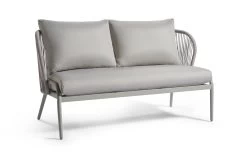 Habitat Riya 4 Seater Cane Effect Garden Sofa Set-Light Grey -Habitat 9505197 R Z003A
