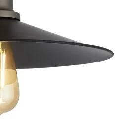 Habitat Pixie Flush To Ceiling Light - Black -Habitat 9505623 R Z003A
