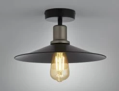 Habitat Pixie Flush To Ceiling Light - Black -Habitat 9505623 R Z003C